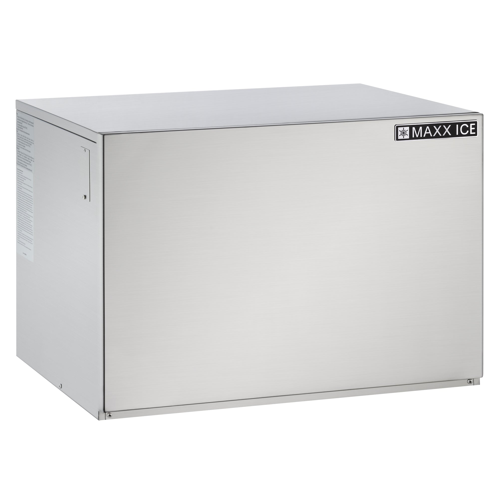 Maxx Ice MIM452 30-inch modular ice machine head in stainless steel