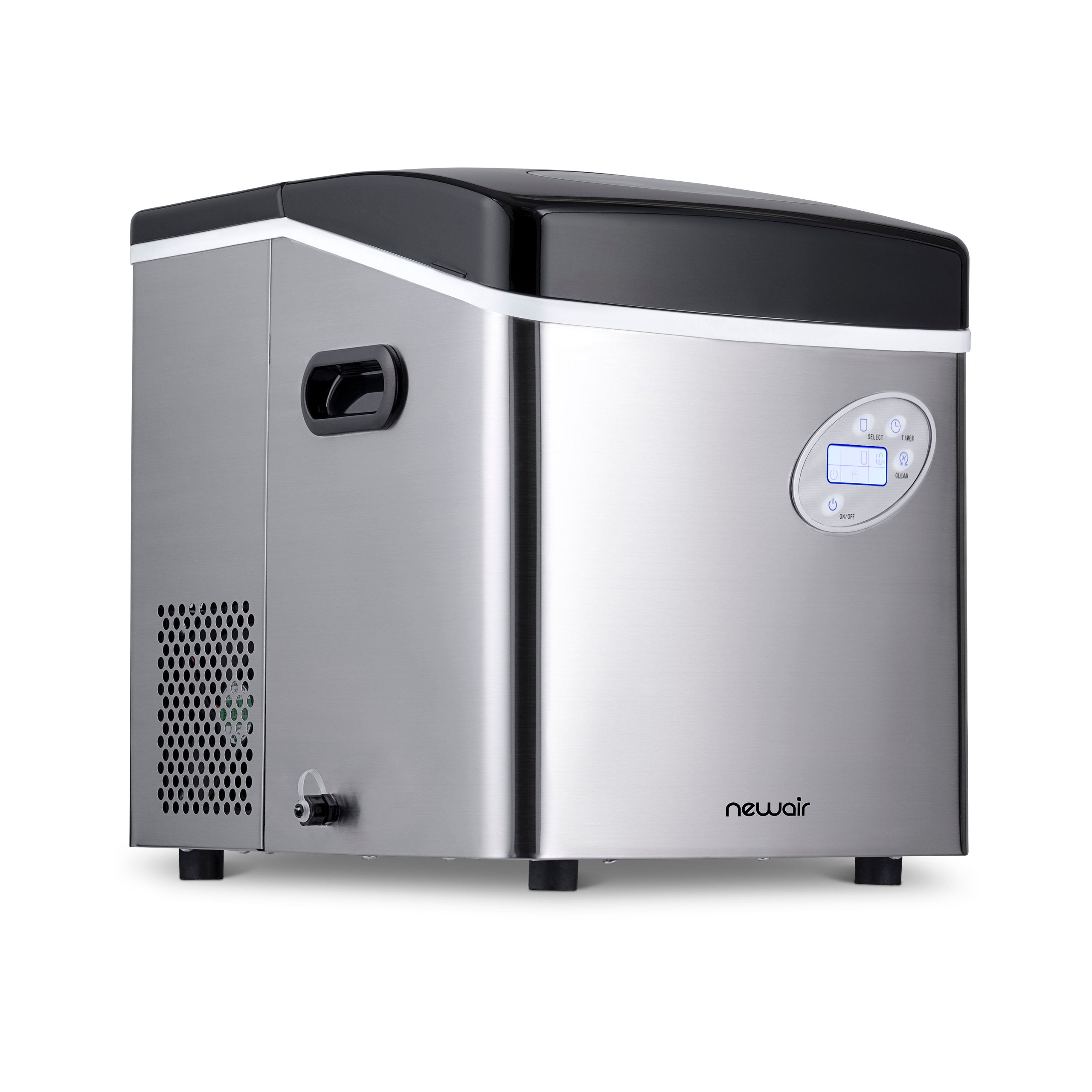 NewAir AI-215 50 lb. portable countertop bullet ice maker